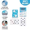 Regal Games - Double 9 Domino Playing Cards - Colored Dots Set - Family-Friendly Domino Card Game - 2-8 Players - Ages 8+ 55 Cards Per Deck, 24 Deck Pack - 3.5 x 2.5 - Perfect for Bulk Buying