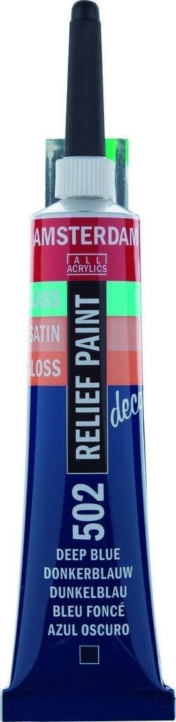 RELIEF (Gutta Outliner) PAINT DEEP BLUE - 20ml