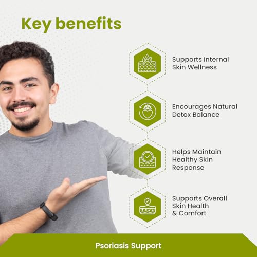 Image of Green Milk Psorapex Tablets | Ayurvedic Skin Wellness Supplement | Supports Psoriasis-Prone Skin & Internal Balance | Helps Maintain Natural Detox & Immune Harmony | Herbal Care Formula | 5x30 Tablets