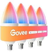 Govee E12 Led Bulb, Smart Bulbs Compatible with Matter, Alexa, SmartThings, Google Assistant, WiF...