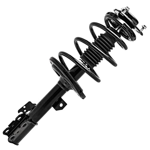 Image of Detroit Axle - FWD Front Struts & Coil Spring + Rear Shock Absorbers Replacement for 2011-2014 Toyota Sienna 3.5L