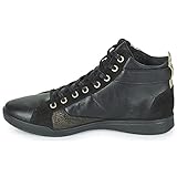 Pataugas Basket Haute zippée Palme/Mix F4H Noir