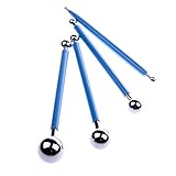 Metal Ball Stylus Clay Ceramics Pottery Sculpting Modeling Tool Set