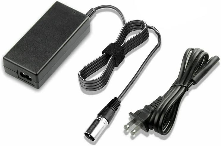 AC-DC Adapter Replacement for Razor MX500 MX650 GT GT750 IZIP I600 I750 I1000 Mongoose M750 X-Treme X-600 Schwinn S600 S1000 ST1000 36V 1.5A Battery Power Supply Adapter Cord Cable