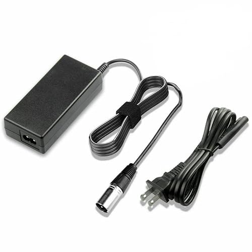 Onerbl 3-Pin XLR AC-DC Adapter Replacement for ADDMOTOR M-140 M-150 M150 M-330 M-340 M-350 M-5500 M350 P7 48V Pack 750W Electric Bike Mountain eBike 54.6V Power Supply