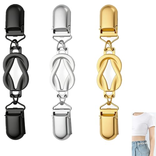 Cinch-Clips Taillenmieder Clip und Hemd-Clips zum Festziehen von Kleidern Vintage-Pullover-Clips zum Zusammenhalten von Pullovern Kleider-Clips Rückenklemme Kleidungs-Clip für Schal und