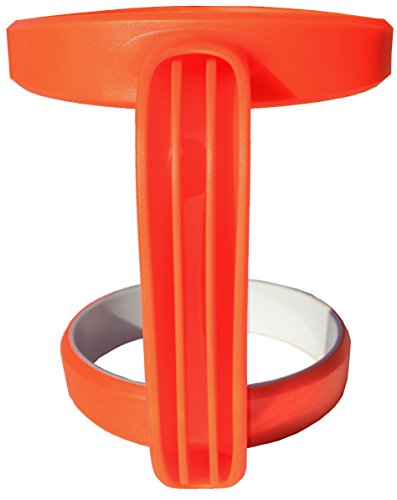 Grip-It Yeti Tumbler Cup Handle For 30Oz Rambler - Lightweight, Spill Proof Grip For Rtic(Older Version) Stainless Steel Tumblers, Sic & Travel Water Coffee Mugs Or Flask (30Oz, Sunset Orange) #TOP2