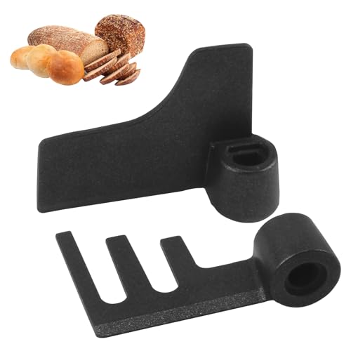 Brotbackmaschinen-Ersatz-Set für Panasonic-Brotmacher, antihaftbeschichtete Flach- und Roggen-Knetklingen für SD255/SD256/SD257/SD2501/SDZB2502/SDZB2512/SDZX2522 Brotmaschinen, 2 Stück Brotbackmaschinen-Ersatz-Set für Panasonic-Brotmacher, antihaftbeschichtete Flach- und Roggen-Knetklingen für SD255/SD256/SD257/SD2501/SDZB2502/SDZB2512/SDZX2522 Brotmaschinen, 2 Stück