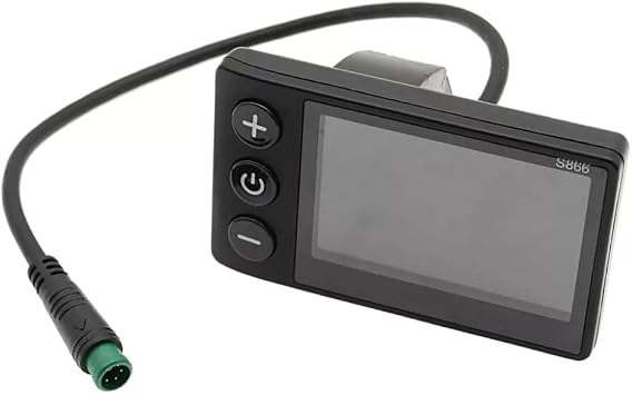 Electric Trike Display Screen Replacement, LCD Control Panel for Electric Tricycle, Clear Riding Data Monitor, Easy Installation, Replacement Part for Compatible CroSight Models