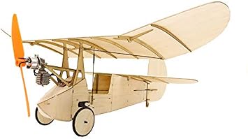 Micro 358mm Balsa Laser Cut Airplane Newton Electric Plane to Build for Adults K0705-142