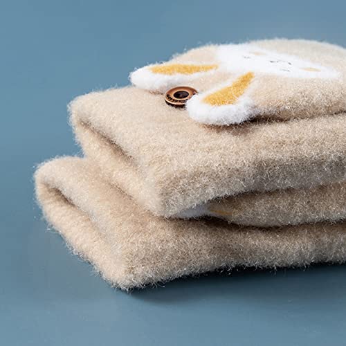 Toddler Kids Children's Bunny Knit Winter Warm Girls Boys Baby Gloves Mittens Cute Cotton Hand Warmer Gloves Infant Gloves2