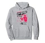 Sex Pistols Official Classic Japan Tour Pink Photo Pullover Hoodie