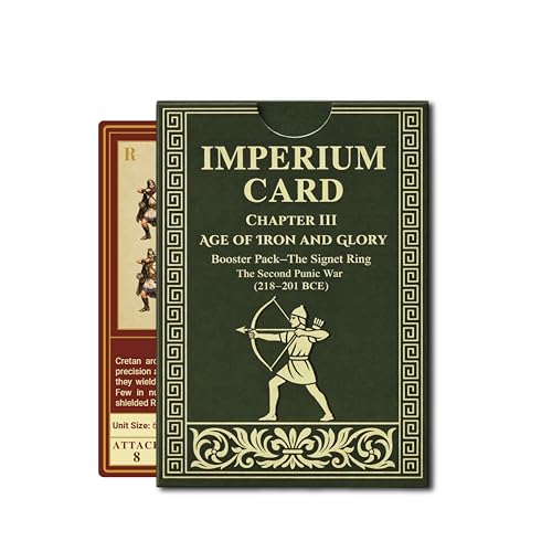 Image of Sumeru & Seed Imperium Cards - Historical Strategy Card Expansion - The Signet Ring Booster - The Second Punic War Rome vs Carthage - Sandbox Battle Add-On