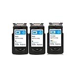 Compatibilité 3.Bonne Compatible PG 512 513 XL Cartouche d\'encre for Canon PG512 CL513 for PIXMA MP230 MP250 MP240 MP270 MP480 MX350 IP2700 Imprimante (Couleur : 2BLACK 1COLOR)