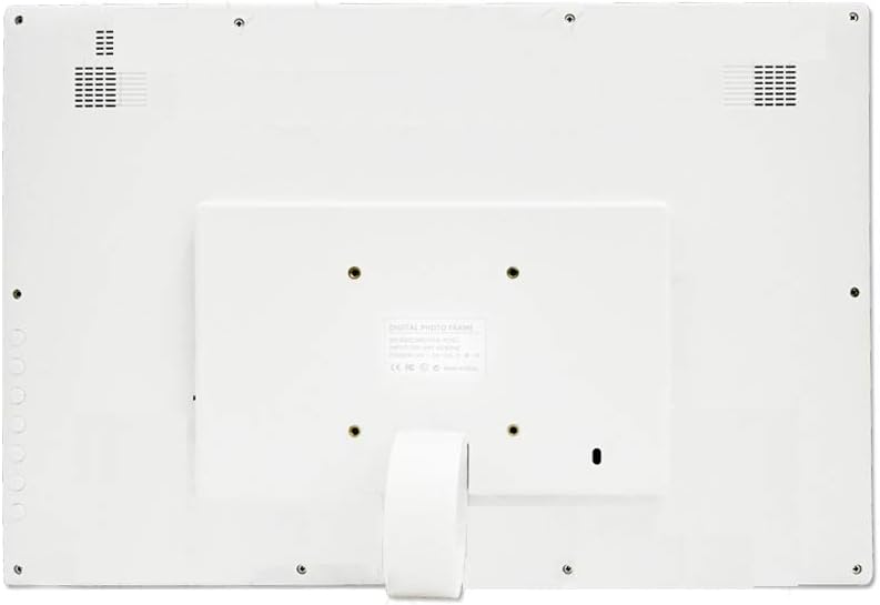 17-inch high-Definition Digital Photo Frame/Advertising Machine/Resolution 1920x1200/support 1080p/HDMI Input Black and White Shell Electronic Photo Frame Display Stand