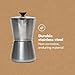 MiiR New Standard Moka Pot, 10oz - Durable Stainless Steel Coffee Maker for Rich Espresso Strength Brew