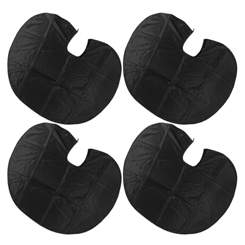 Healeved 4pezzi Corta da Barbiere Copertura Protettiva per Tinture Capelli Shampoo Trucco Styling Materiale Resistente e Riutilizzabile Adatto per Saloni e Uso Domestico