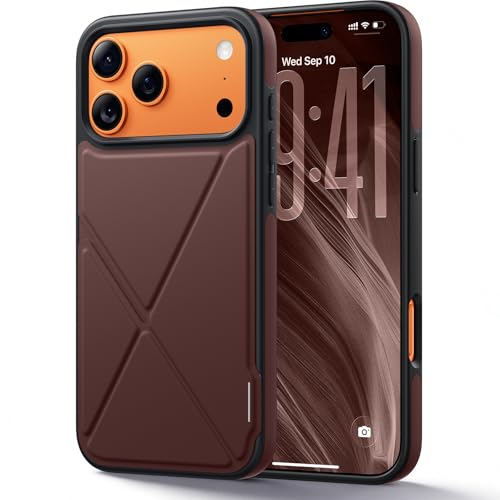 �y2026�ō�����&�X�^���h�̐V�`�ԁzPEEROCK iPhone 17 Pro �p �P�[�X MagSafe�Ή� �ČRMIL�K�i 360°�S�����ϏՌ��y���c�����E�B���X�^���h�z�ő�25W�}���[�d�Ή� �w��h�~/�}�b�g�d�グ/���ϖh�~ ���C�����X�[�d�Ή� ��