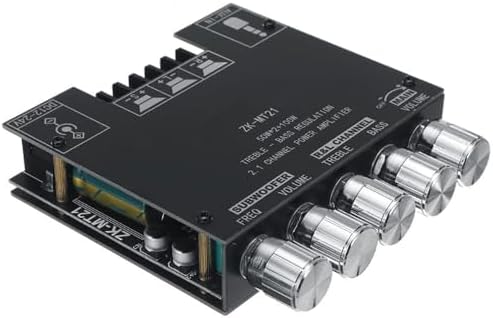 WANGCL Audio Amplifier Module ZK-MT21 2.1 Channel Bluetooth Digital Power Amplifier Board