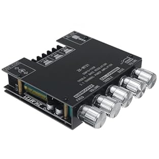 This amp board has overheat, reverse, circuit, over-voltage and under-voltage protection to prevent complete failure. This can be mini amplifier board widely used in store solicitation, home theater, square speakers, etc.due to its excellent performa...