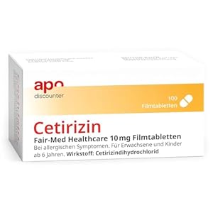 apodiscounter Cetirizin 10 mg Filmtabletten