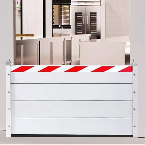 Barrière anti-inondation de porte aluminium panneau arrêt eau mobile 100x80 - 6