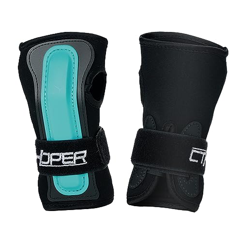 CTHOPER Handgelenkschoner für Snowboarden, Skifahren, Skateboarden, Sport-Handgelenkstützschutz (1 Paar) S