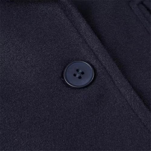 Fnfmrfmr Women's Cozy Beige Double-Breasted Woolen Jacket - Your New Go-To for Casual Chic - Image 3