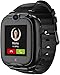 XPLORA XGO 2 - Telefon Uhr für Kinder (SIM-frei) - 4G, Anrufe, Nachrichten, Schulmodus, SOS-Funktion, GPS, Kamera, LED-Licht und Schrittzähler - 2 Jahre Garantie (SCHWARZ)