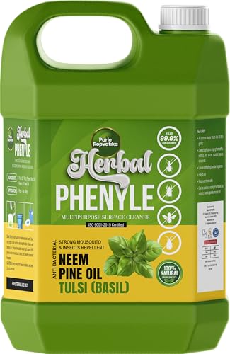 Image of 5 Liter Herbal Phenyl Floor Cleaner (Tulsi (Basil) 5 Liter)