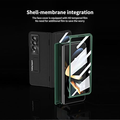 Étui cuir rigide Samsung Galaxy Z Fold 7 doré nomade