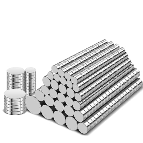 Image of TRYMAG 645Pcs Small Magnets, 7 Different Sizes Tiny Mini Magents, Multi-Use for Fridge, DIY, Office, Hobbies, Crafts and Science