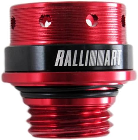 Tapa de tapón de llenado de aceite de motor de gas de automóvil de aleación de aluminio compatible con Mitsubishi Outlander Lancer Montero Raider