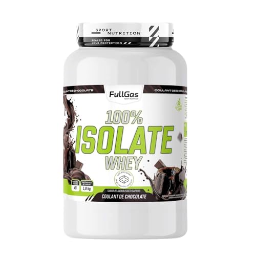 FullGas - 100% ISOLATE WHEY Coulant Chocolate 1,8kg