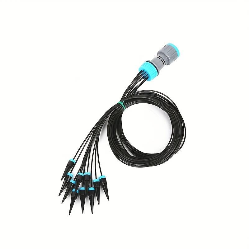 Gardening Irrigation System with 10 Dripper Head Kit for Greenhouse, Balcony, and Pot Plants- 1 Set Garden Automatic Watering Device