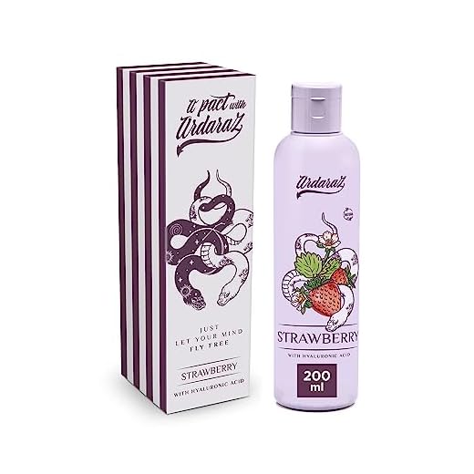 ARDARAZ Gel lubricante base agua con extracto de Fresa y Acido Hialurónico. 200ml