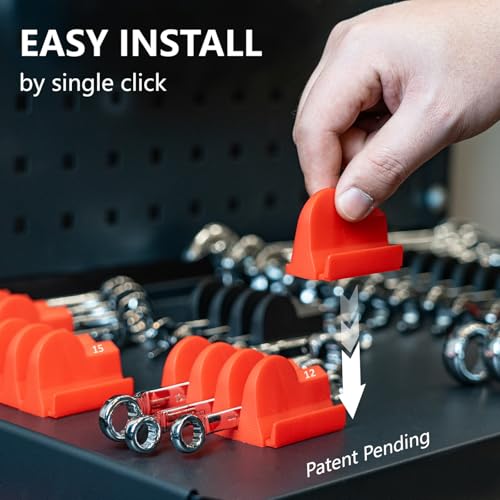 80 pcs Magnetic Modular Wrench Organizer