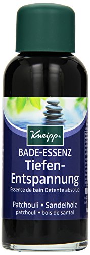 Kneipp Essence de bain relaxante en profondeur avec patchouli et bois de santal, 100 ml