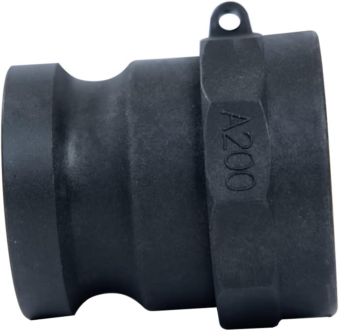 Quafwia 1 PC Poly Cam Lock Fittings 2 inch Standard Part A Cam Groove Hose Fitting 2 Camlock Fittings, 2" Male Aadapter x 2" Female Thread Camlock Fittings 2 inch : Industrial & Scientific