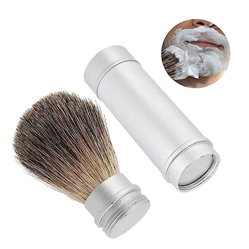 Gogogmee Men's Shaving Brush Hair Shaving Brush for Beard Synthetic Hairbrush for Men Long-lasting