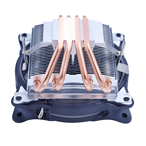Cooler para portátil con 4 heat pipes y luz arcoíris miniatura 4