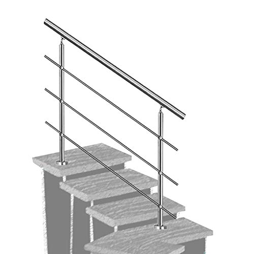 Balustrade pour marches extérieures et garde-corps d'escalier robuste