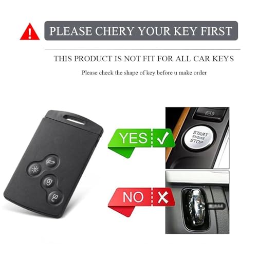Coque protection voiture TPU blanc compatible avec clé Megane Clio Duster Captur - 2