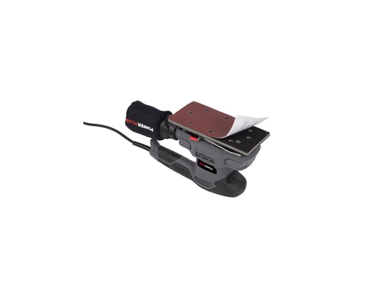 Powerplus POWE40010 levigatrice elettrica Levigatrice orbitale Nero, Grigio 180 W