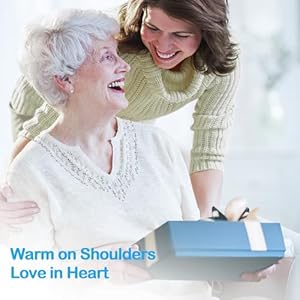 Heating Pad for Neck and Shoulders, NIUONSIX Birthday Gifts for Women Mom Wife Her Men Him Dad Husband, Weighted Electric Heat Wrap for Back Pain Relief 6 Heat Settings 4 Timers 2h Auto Off, Blue Heating Pad for Neck and Shoulders NIUONSIX Birthday Gifts for Women Mom Wife Her Men Him Dad Husband Weighted Electric Heat Wrap for Back Pain Relief 6 Heat Settings 4 Timers 2h Auto Off Blue