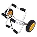 Kayak Cart Dolly Wheels Trolley - Kayaking Accessories Best for Beach Tires Transport Canoe Fishing Jon Boat Carrier Caddy Scupper Carts Trolly Roller Sit on Top Kayaks Wagon Wheel Hauler Tote Rollers