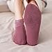 GOKKAS Fashion Lace Warmer Socks for Women, Lace No Show Socks, Autumn Winter 𝐒ocks for Women Thickened Fleece Lined (5P-5)