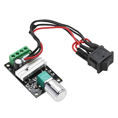 xcluma DC 6V-28V 6V 12V 24V 3A PWM DC Motor Speed Controller Forward Reverse with reversing Control - Image 2