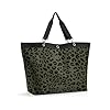 reisenthel shopper XL teddy leo olive – Geräumige Shopping Bag und edle Handtasche in einem – Aus wasserabweisendem Material #3