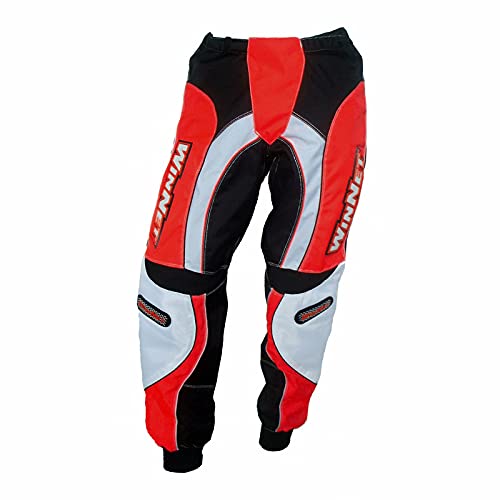 WinNet Pantaloni da Moto Cross Enduro Quad